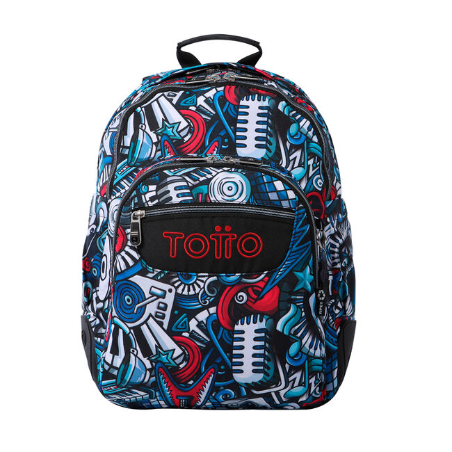 Mochila escolar eco-friendly Musika - Crayoles