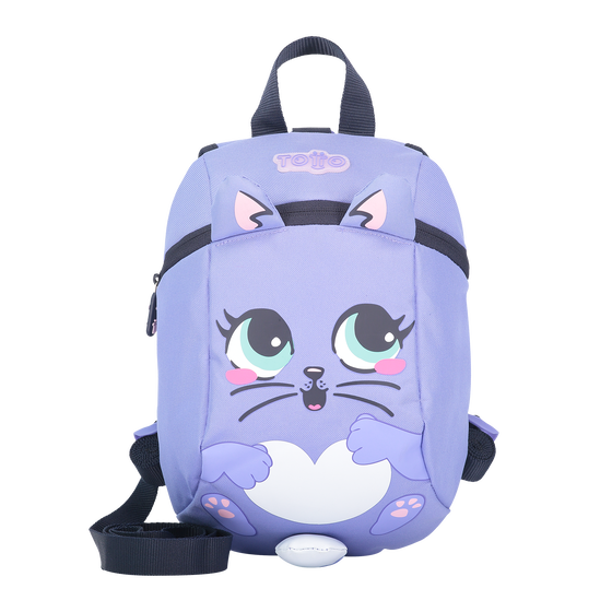 Mochila Cornejo XS - Gatita morada image number 1