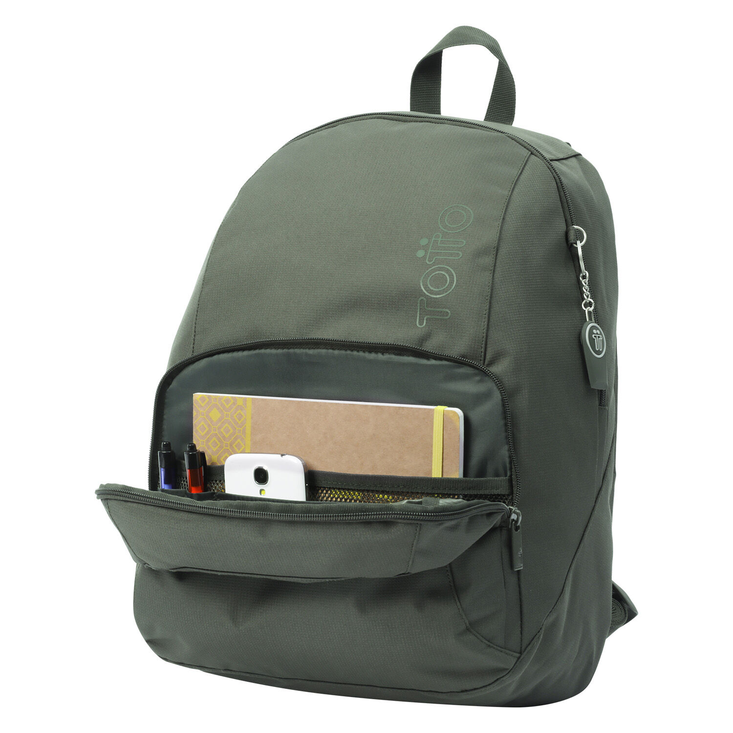 Mochila totto verde 2025