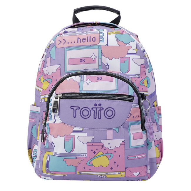 Mochila escolar morado ciber - Tempera image number null