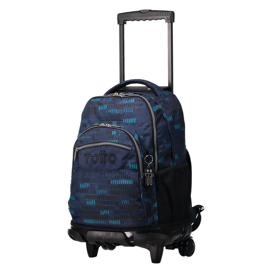 Mochila Renglones - azul jaspeado image number 2
