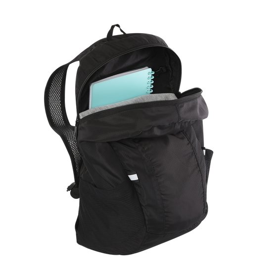 Mochila plegable Troker Negro Negro Totto.es