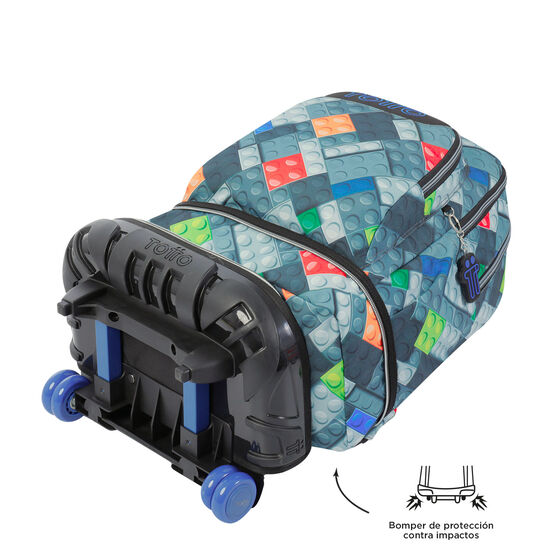Mochila Desmontable Tiza - Bloques image number 5