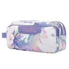 Estuche Agapec - Flores lila image number 2