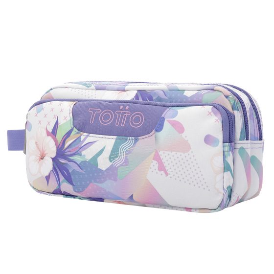 Estuche Agapec - Flores lila image number 2