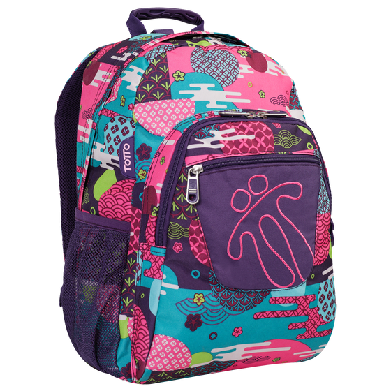 Mochila escolar adaptable a carro Acuareles - 4SJ image number 3