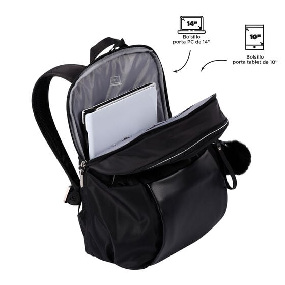 Mochila Adelaide 1 - Negro image number 4