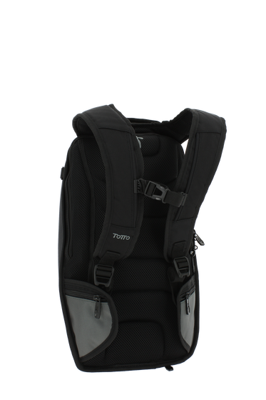 Mochila para moto negro y gris – Gilera image number 4