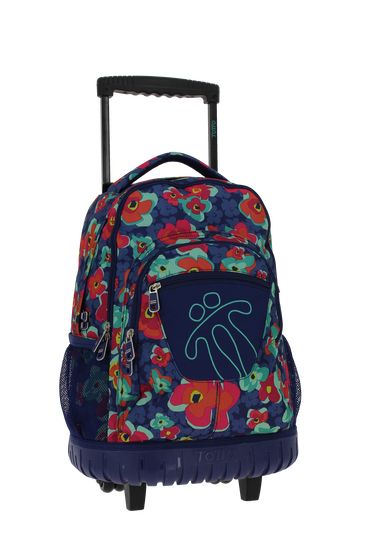 Mochila escolar con ruedas Renglones - 6US image number 2
