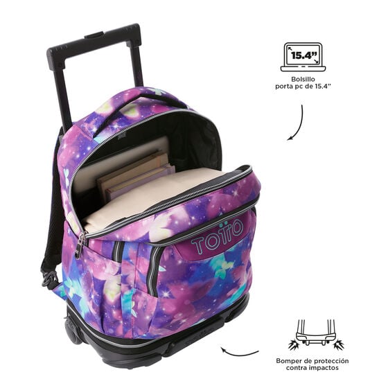 Mochila desmontable Tiza Glitter - Star Butterfly image number 7