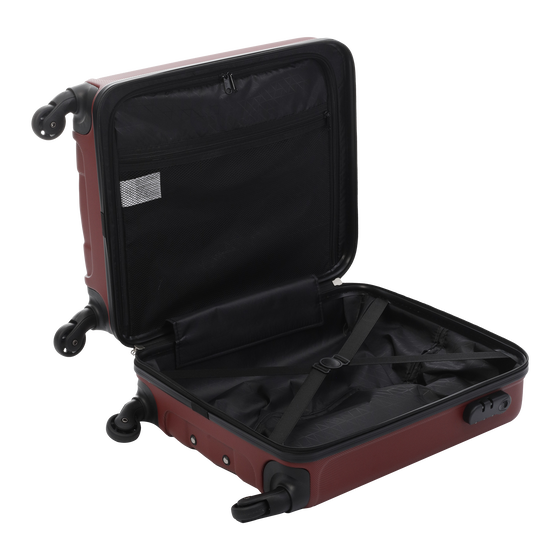 Maleta trolley cabina color rojo - Kita image number 6