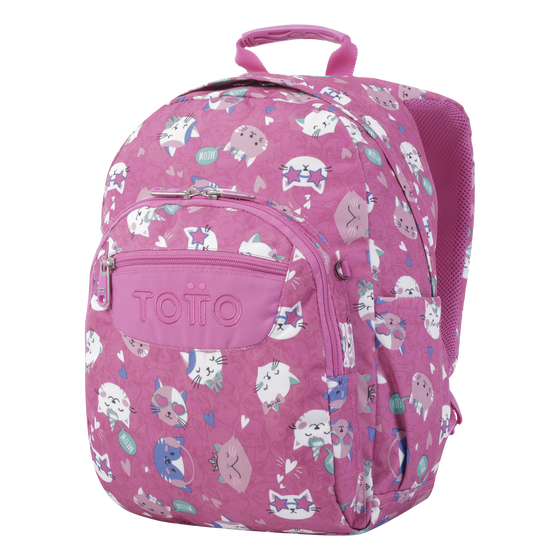 Mochila Gommas - Rosa fiesta gatitos image number 2