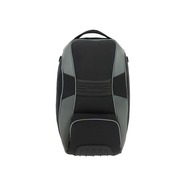 Mochila para moto negro y gris – Gilera image number null