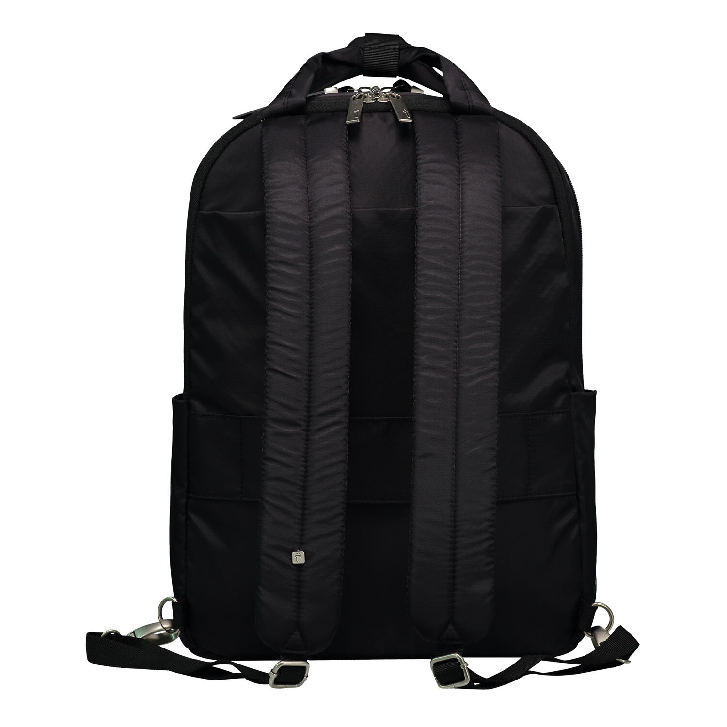 Mochila bolso negra hot sale mujer