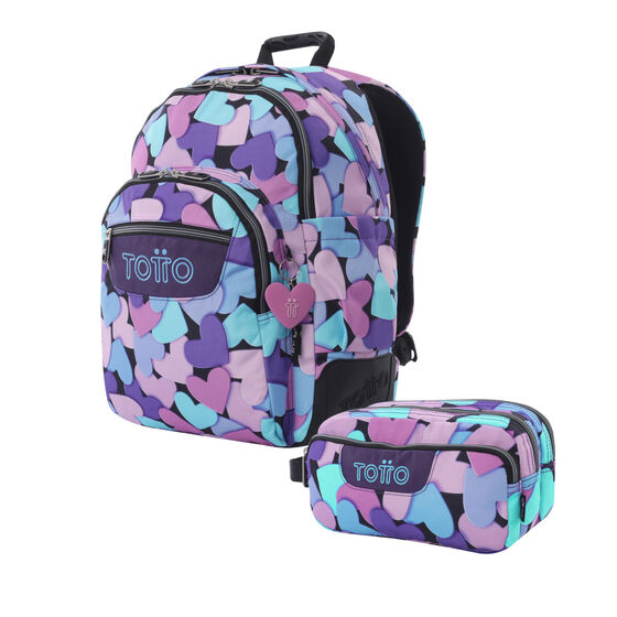 Kit escolar mochila + estuche Dear Blue image number 1