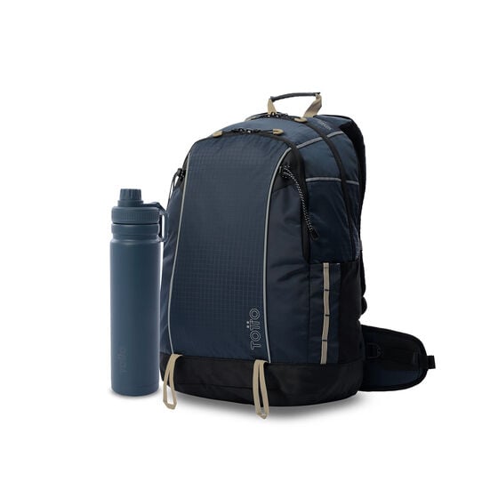 Kit Regalo X2 Mochila de senderismo + Botella - Blue/Mood Indigo image number 1