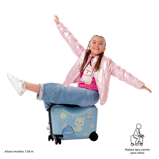 Maleta infantil Travel Fun XS - Blue Toy image number 2