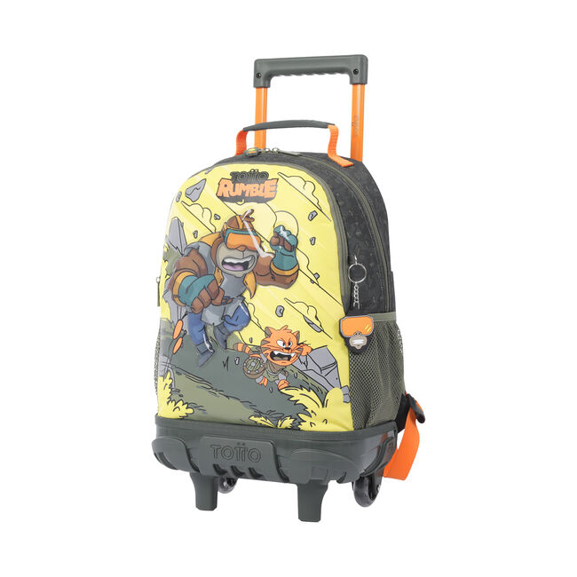 Mochila escolar con ruedas mediana de cartoons - Brawlmaster image number null