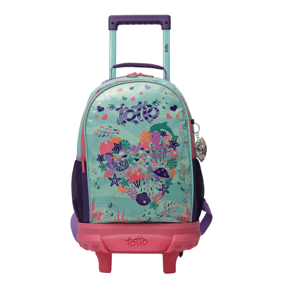 Mochila escolar pequeña ruedas - Confetti Happy image number 1