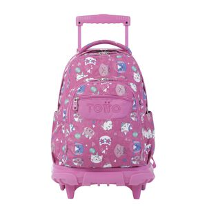 Mochila Renglones - Fiesta Gatitos