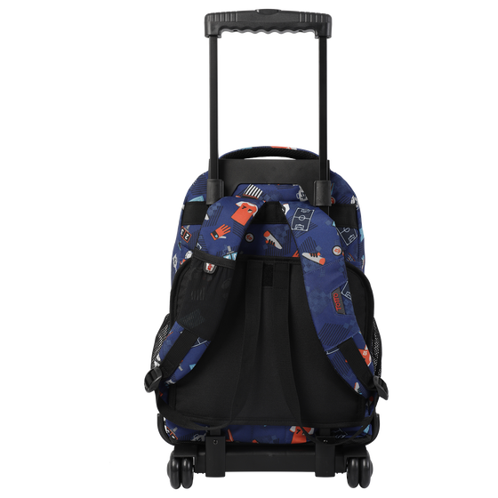 Mochila escolar con ruedas Renglones - 2FI image number 3