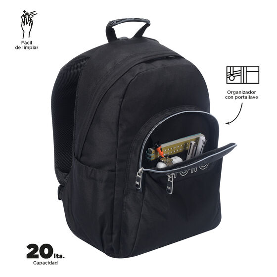 Mochila Acuareles - Negro image number 5