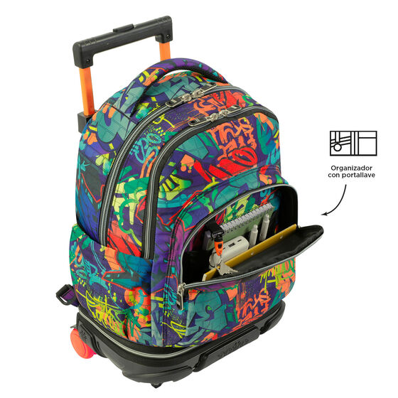 Mochila Desmontable Tiza - Graffiti image number 8