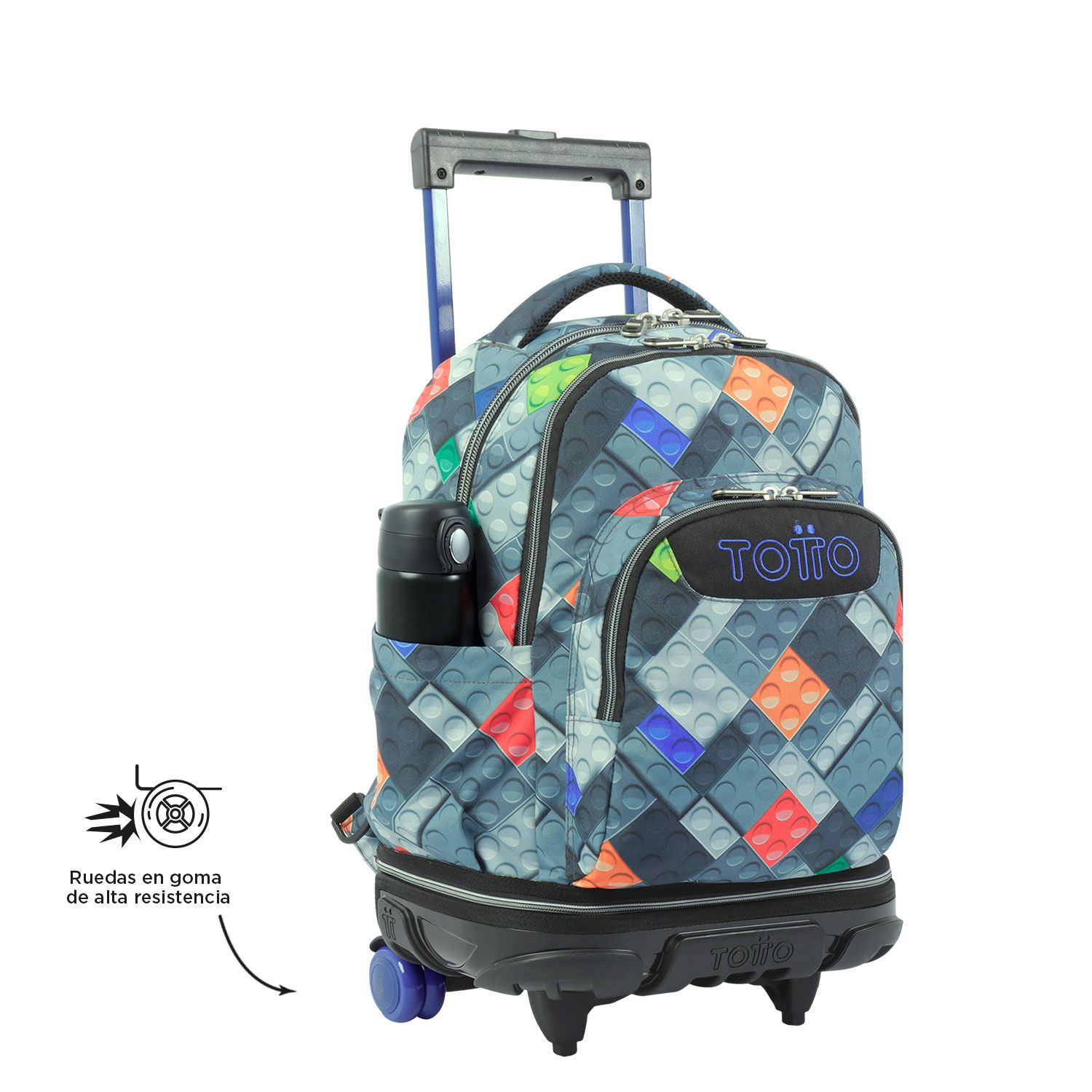 Mochila totto con ruedas desmontar cheap