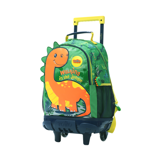 Mochila Ruedas Dinomax M Verde Totto.es