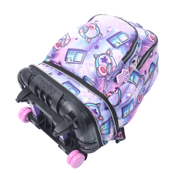 Mochila con ruedas desmontable top