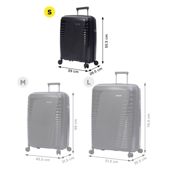 Maleta Traveler S - Negro image number 3