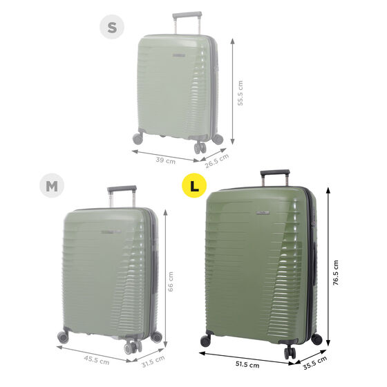 Maleta Traveler L - Verde image number 3