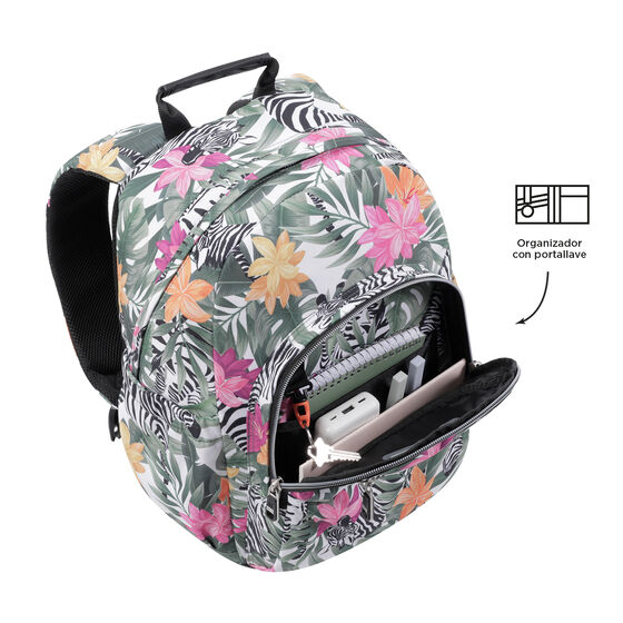 Mochila Gommas - Tropical cebras image number 5