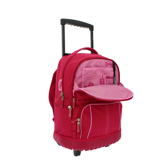 Mochila escolar con ruedas y bolsillo para PC - Yeil image number 7