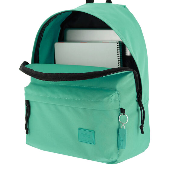 Pack mochila + estuche color verde y gris - Kalex image number 6