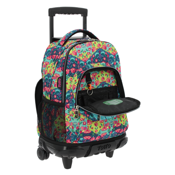 Mochila escolar con ruedas Renglones - 6LT image number 5