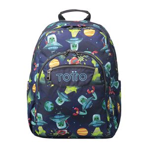 Mochila Acuareles - Planetas y aliens