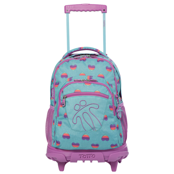 Mochila escolar con ruedas Renglones - 7F3 image number 1