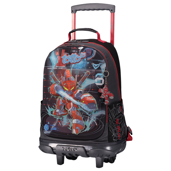 Mochila escolar grande con ruedas - Roburai image number 2