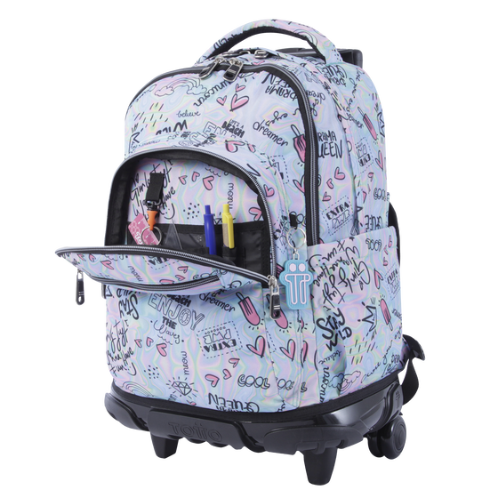 Mochila Renglones - Rainbow party image number 6
