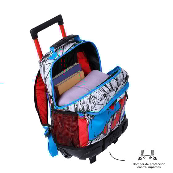 Mochila de ruedas SpidermanCity M image number 5