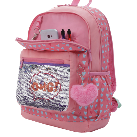 Mochilas escolares 2019 con lentejuelas discount