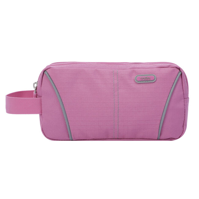 Estuche escolar dos compartimentos color rosa - Zurich image number null