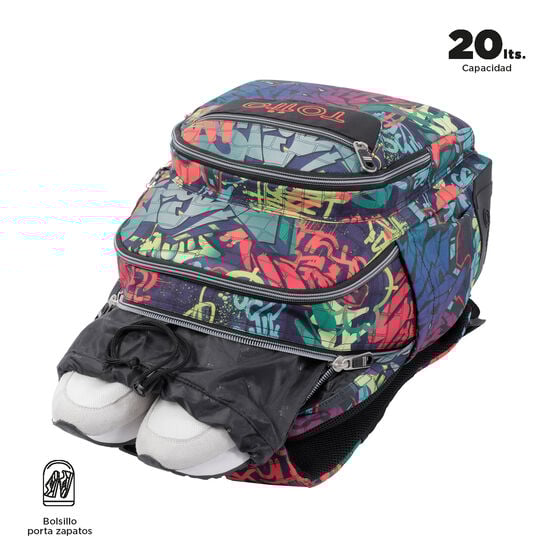 Mochila Crayoles - Graffiti image number 3