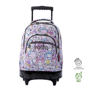 Mochila Renglones Glitter - Paws