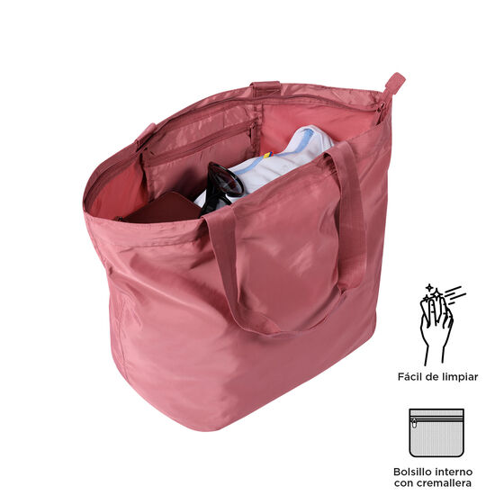 Bolso plegable Ramel - Deco Rose image number 4