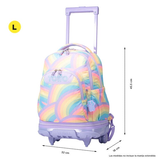 Mochila Desmontable Tiza - Arcoíris image number 2
