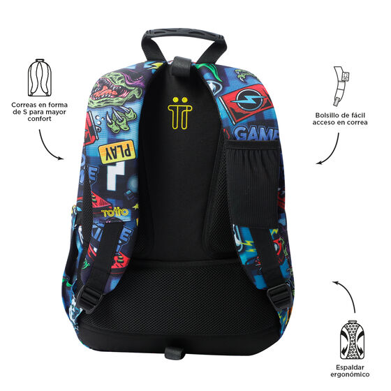 Mochila Acuareles - Gamertag image number 3