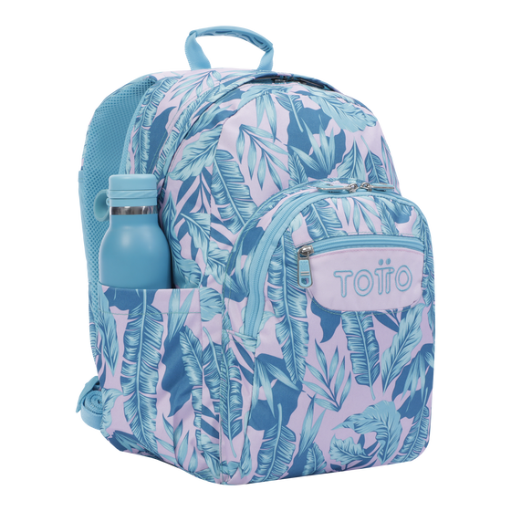 Mochila Acuareles - Plantas tropicales image number 5