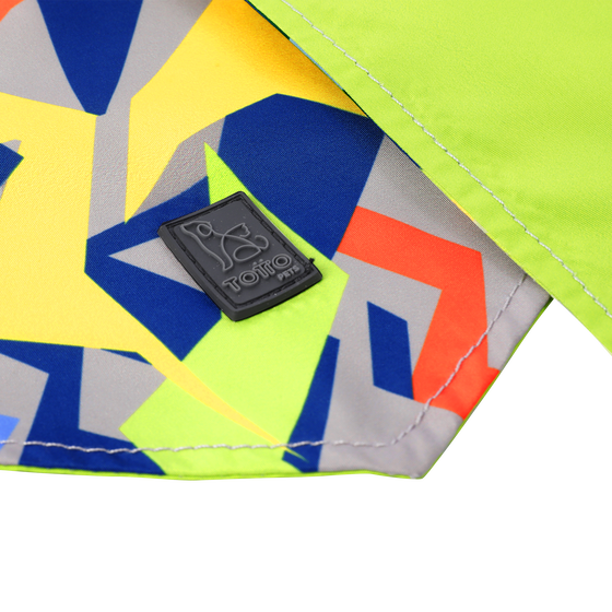 Pañuelo para mascotas doble cara estampado geommax - Talla XL image number 4